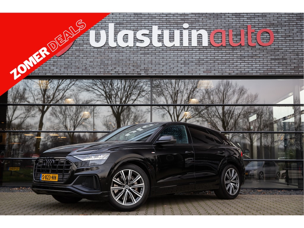 Audi Q8 55 TFSI e quattro Pro Line S Edition , S-Line, RS-zetels, HUD, Luchtvering, Sfeerverlichting, Stuurverwarming
