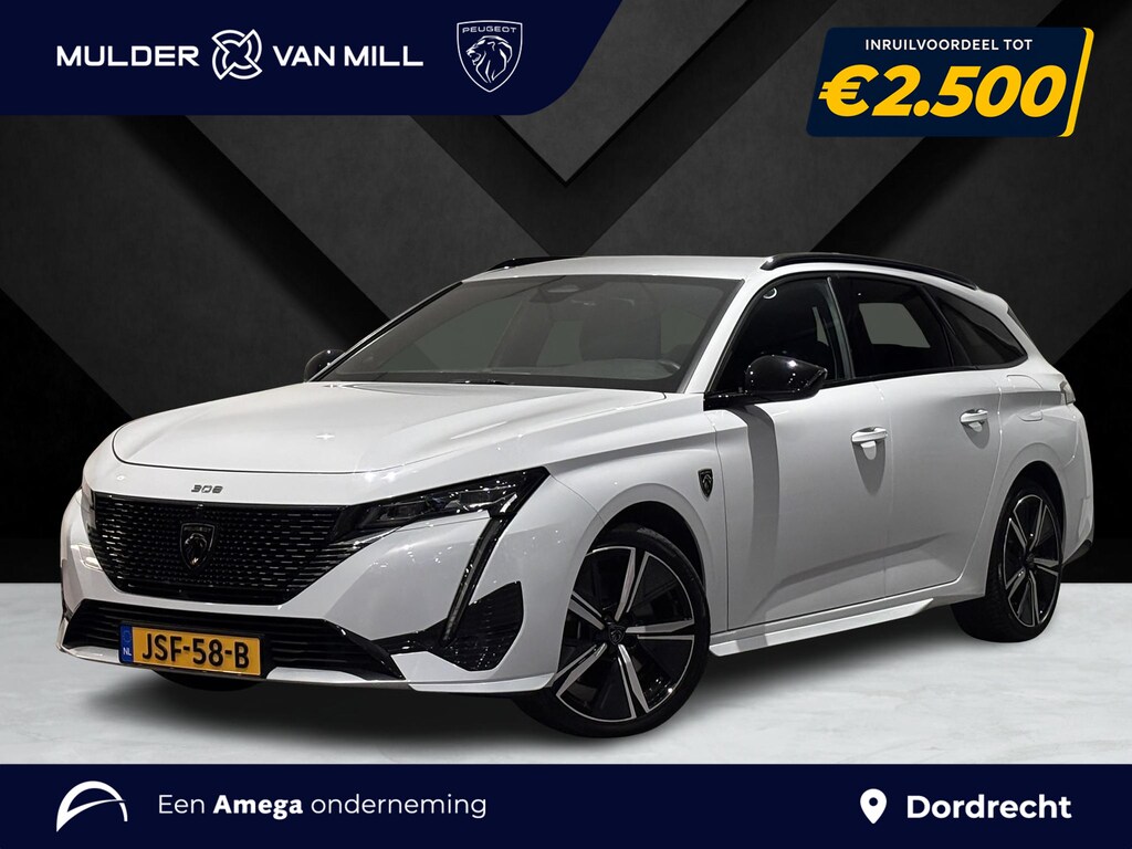 Peugeot 308 SW GT 1.6 HYbrid PHEV 225pk e-EAT8 | FOCAL HIFI | ELEKTR. A.KLEP | 360° CAMERA | STUUR+VOORRUITVERW. | ADAPTIVE CRUISE | NAVI | LED MATRIX