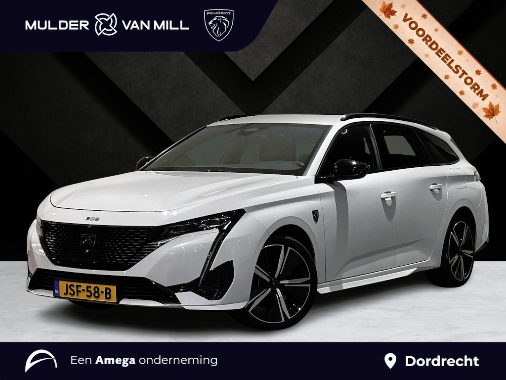 Peugeot 308 SW GT 1.6 HYbrid PHEV 225pk e-EAT8 | FOCAL HIFI | ELEKTR. A.KLEP | 360° CAMERA | STUUR+VOORRUITVERW. | ADAPTIVE CRUISE | NAVI | LED MATRIX