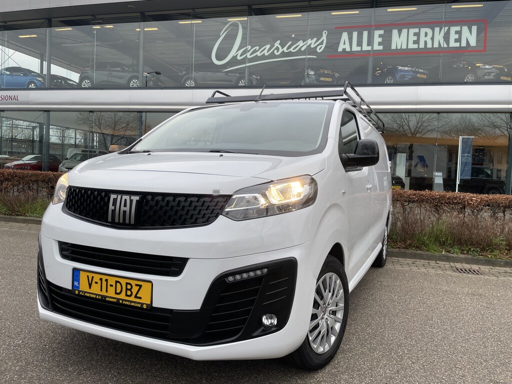 Fiat Scudo 1.5 MultiJet L3H1 2 zitplaatsen rechtsvoor - Cruise control - Parkeersensor achter - Achteruitrijcamera - Apple carplay - Airco - Bluetooth - Elektrische ramen voor - Tussenschot volledig - Zijschuifdeur recht