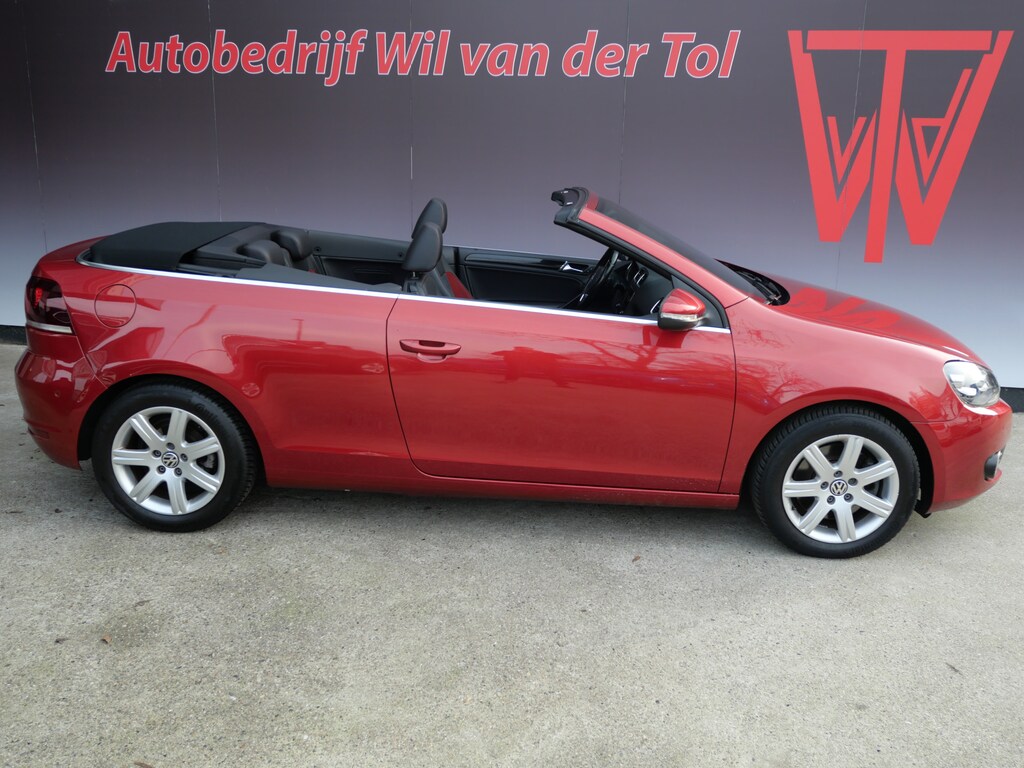 Volkswagen Golf Cabriolet 1.4 TSI AUTOMAAT | CARPLAY | LED | HALF-LEER | 160 PK | NIEUWE APK!!