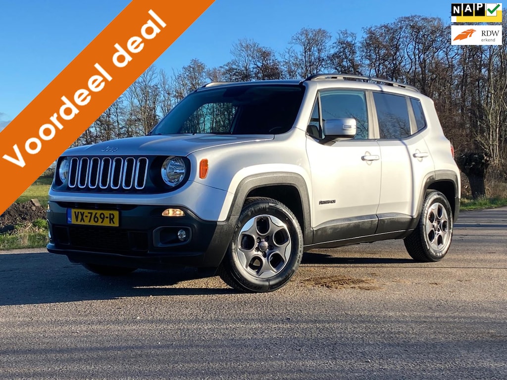 Jeep Renegade 1.4 MultiAir Longitude Bedrijfsauto AIRCO NAP EX BTW KEY-LESS 140PK GOED ONDERHOUDEN