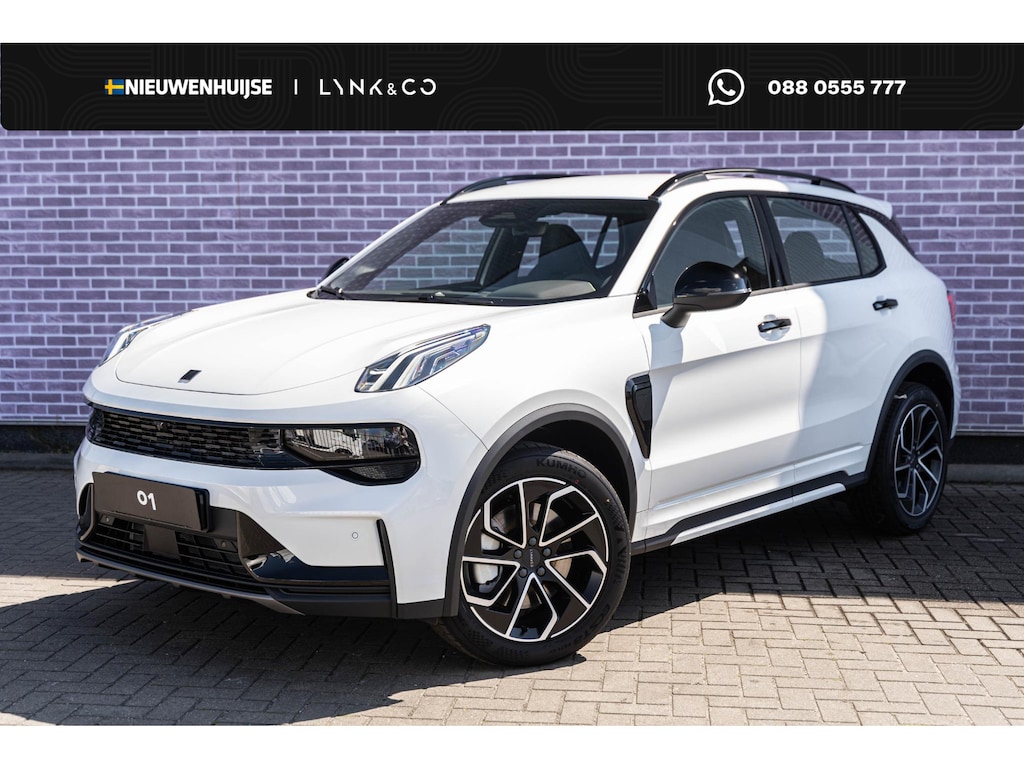 Lynk & Co 01 1.5 Core PHEV | Adaptieve Cruise Control | 1800 kg Trekvermogen | Keyless Entry | Stoelverwarming | Apple Carplay & Android Auto | 19 inch LM-Velgen | Achteruitrijcamera | Ledverlichting | 15,4 inch middendisplay | Premium audiosysteem |