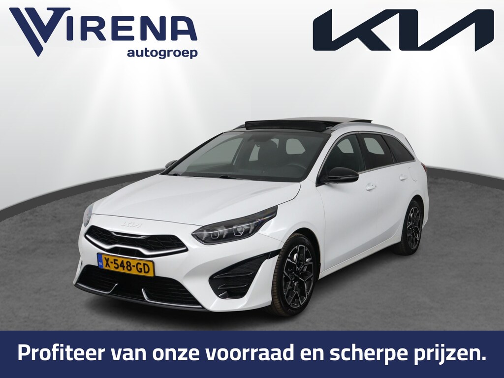 Kia Ceed Sportswagon 1.5 T-GDi GT-Line Automaat - Sportstoelen - Panorama dak - elektrische Achterklep - Adaptive Cruise control - Navigatie - Fabrieksgarantie tot 11-2030