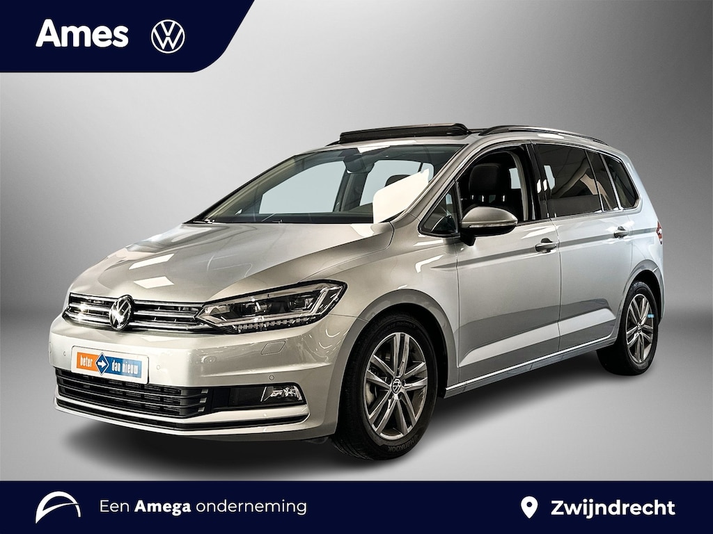 Volkswagen Touran 1.5 150pk TSI Highline 7p Navigatie 'Discover Media' | Panoramaschuif-kanteldak | Travel Pakket
