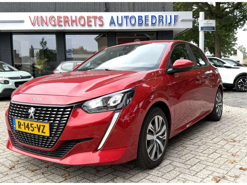 Peugeot 208 75 Pk benzine Active * Airco * Cruise Control * Verkeersbordherkenning * Parkeersensoren * Vingerhoets; Vierde generatie Eersteklas Service !