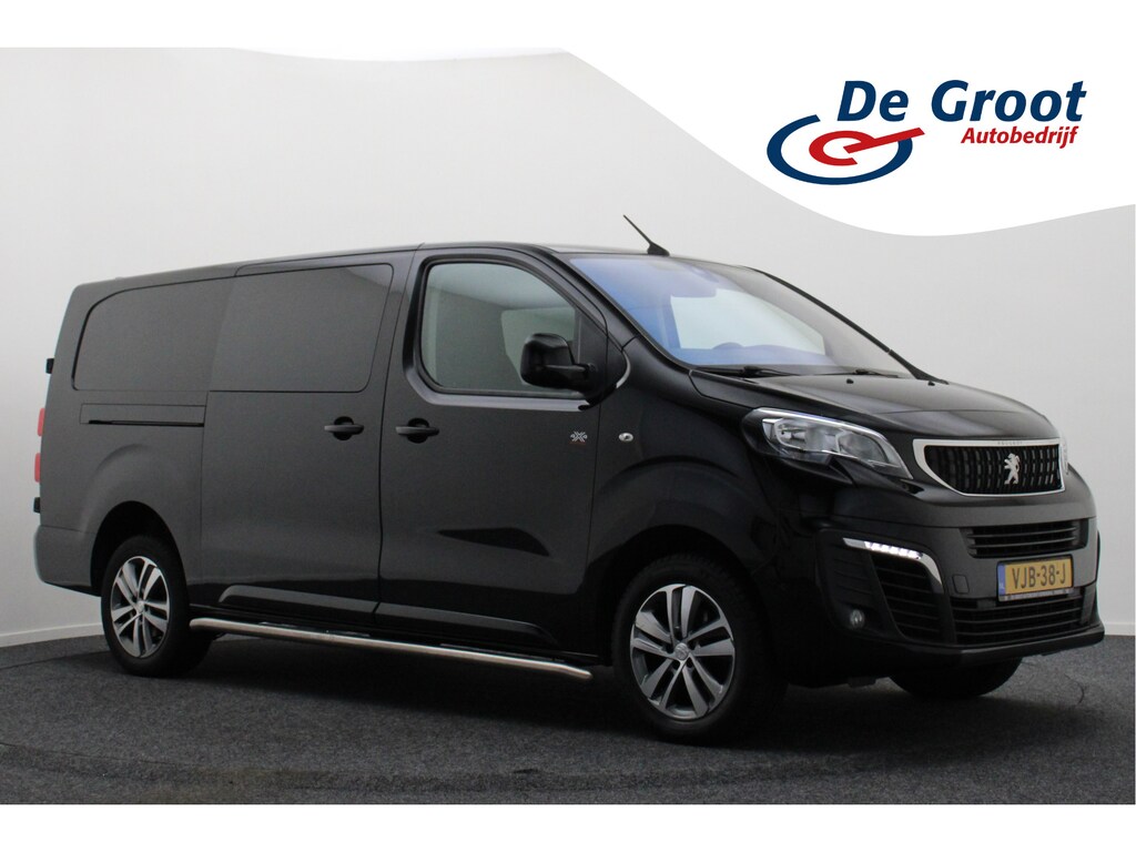 Peugeot Expert 2.0 BlueHDI 150 L3 Asphalt DC 4x4 Dangel 5-Zits, Climate, Cruise, Apple Carplay, Lane Assist, Trekhaak, PDC, 17''