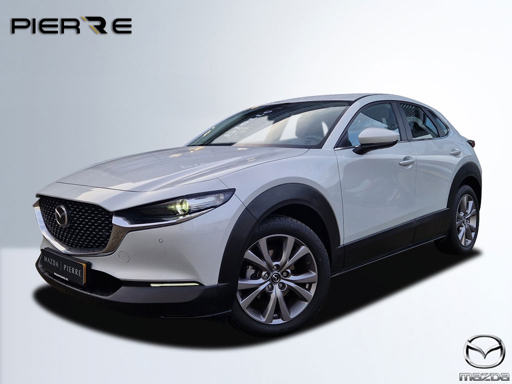 Mazda CX-30 2.0 e-SkyActiv-G 122 M Hybrid Exclusive-line NAVI | ACHTERUITRIJCAMERA | 18 INCH LMV TREKHAAK | PARKEERSENSOREN