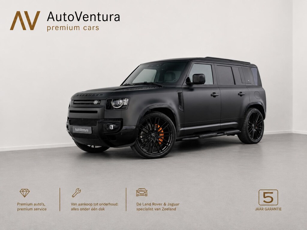 Land Rover Defender 110 2.0 P300e 110 X-Dynamic HSE 24 inch | PPF af-fabriek | Treeplanken | Uniek