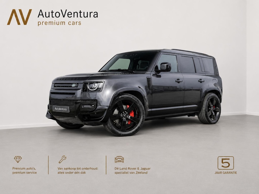 Land Rover Defender 110 2.0 P300e 110 X-Dynamic SE l 6 Persoons  l Schuif- /kantel Pano  l Adapt. Cruise l Black Pack l 360 Camera