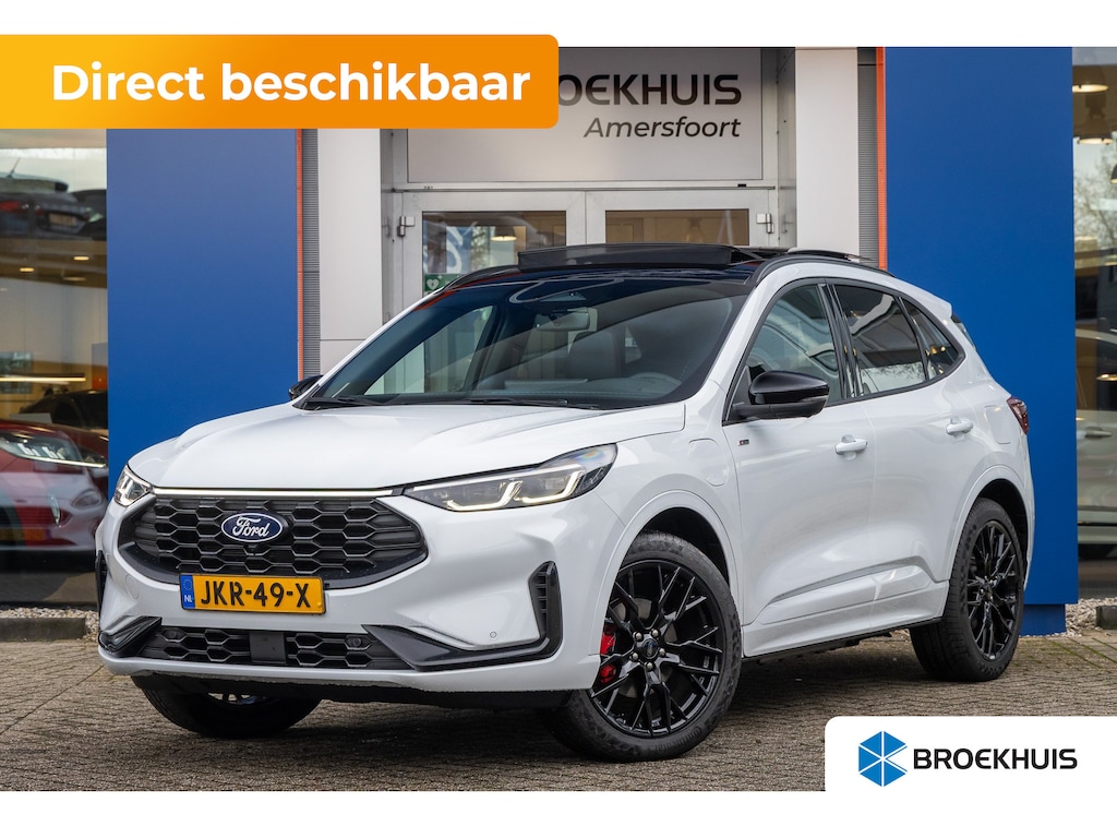 Ford Kuga 2.5 PHEV ST-Line X | Adaptive Cruise | Stoelen Elek. | Elek. panormadak | Cruise control adaptief | Adaptieve Matrix LED koplampen met Coast to Coast signature LED verlichting | Apple Carplay/Android Auto|telefoonintegratie premium | Cruise control adaptief met Stop&Go en stuurhulp