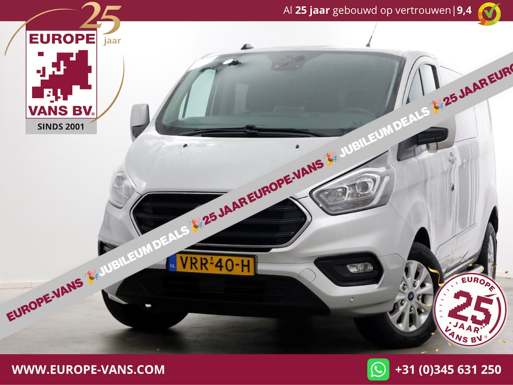 Ford Transit Custom 2.0 TDCI 130pk L2H1 Limited D.C. Airco/Navi/LED 09-2022