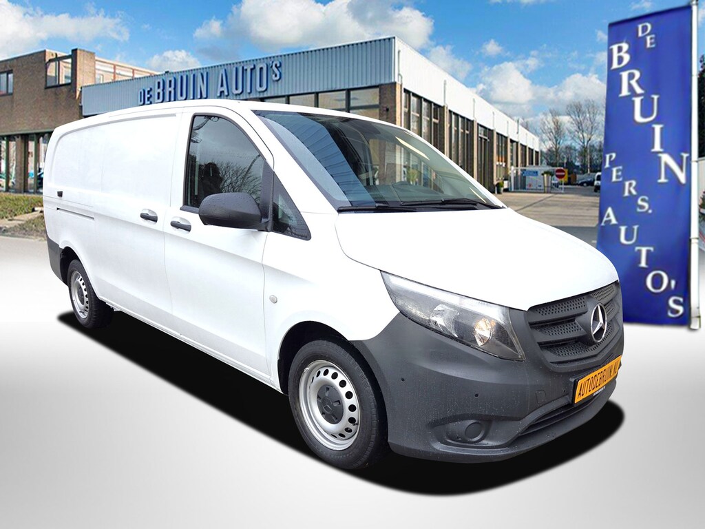 Mercedes-Benz Vito 116 CDI L3 Autm. XL Cruisecontrol Achteruitrijcamera Navi Airco PDC Doordraai Achterdeuren Stoelverwarming