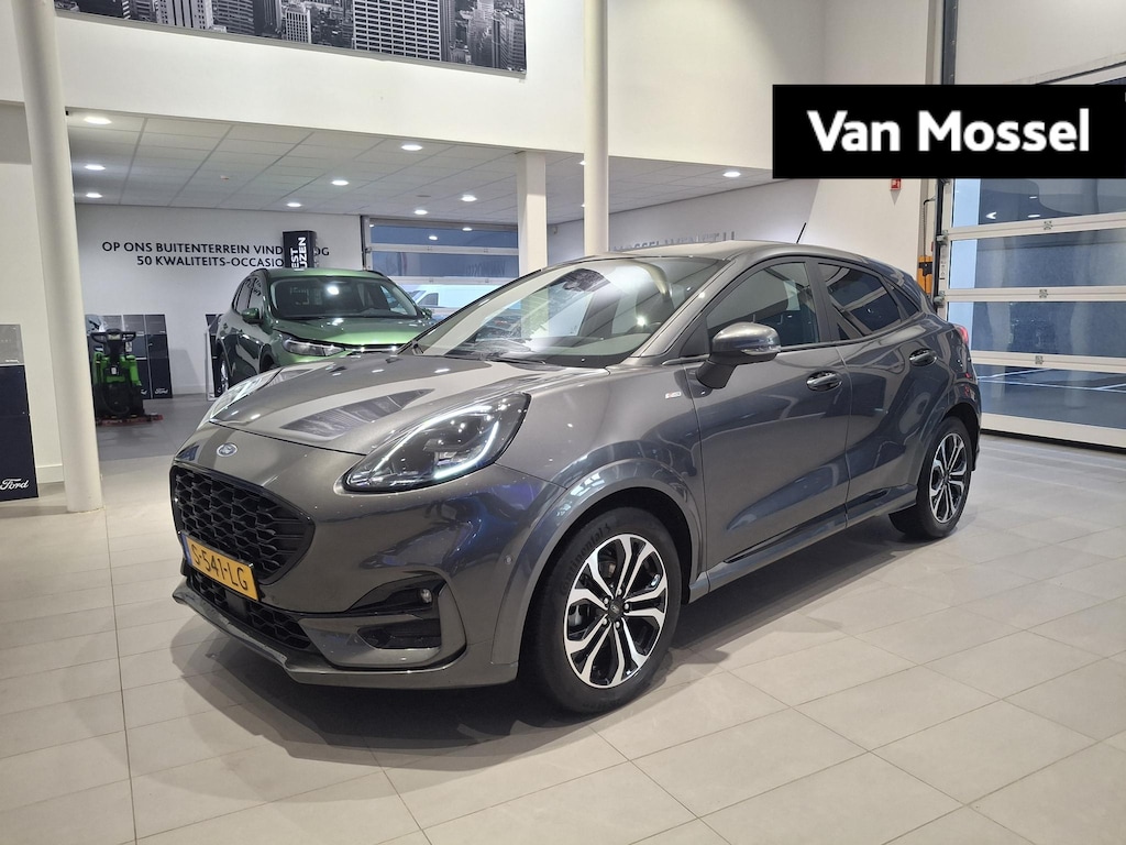 Ford Puma 1.0 EcoBoost Hybrid ST-Line | ADAPTIEVE CRUISE CONTROL | STOEL, STUUR EN VOORRUITVERWARMING | AFNEEMBARE TREKHAAK | APPLE CARPLAY / ANDROID AUTO | CAMERA |