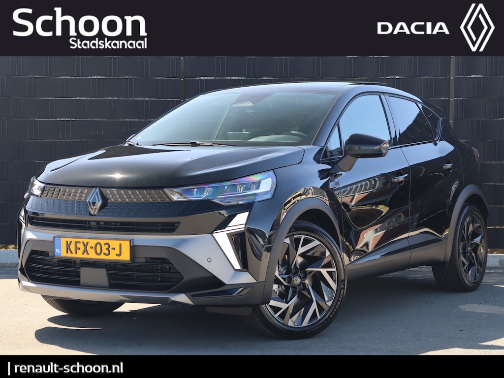 Renault Captur 1.8 E-Tech full hybrid 160 esprit Alpine HEV | 5 jaar garantie | Schuif-/Kanteldak | Stoel-/Stuurverwarming | Harman Kardon |