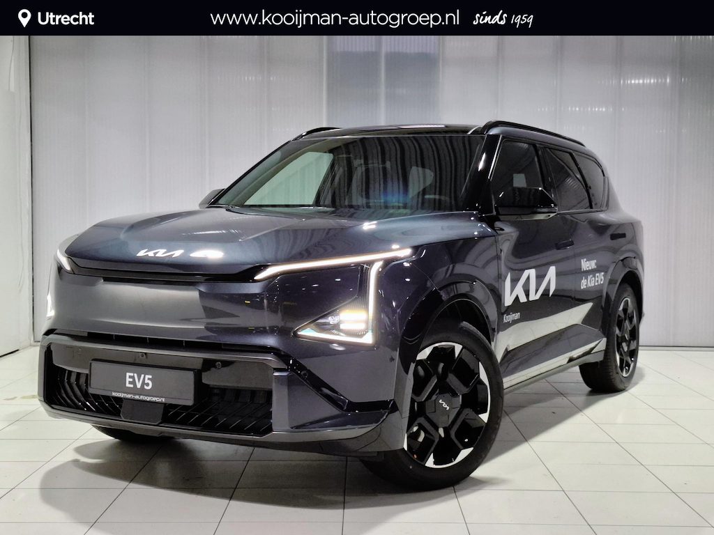 Kia EV5 GT-PlusLine 81.4 kWh Nu beschikbaar voor proefrit.
