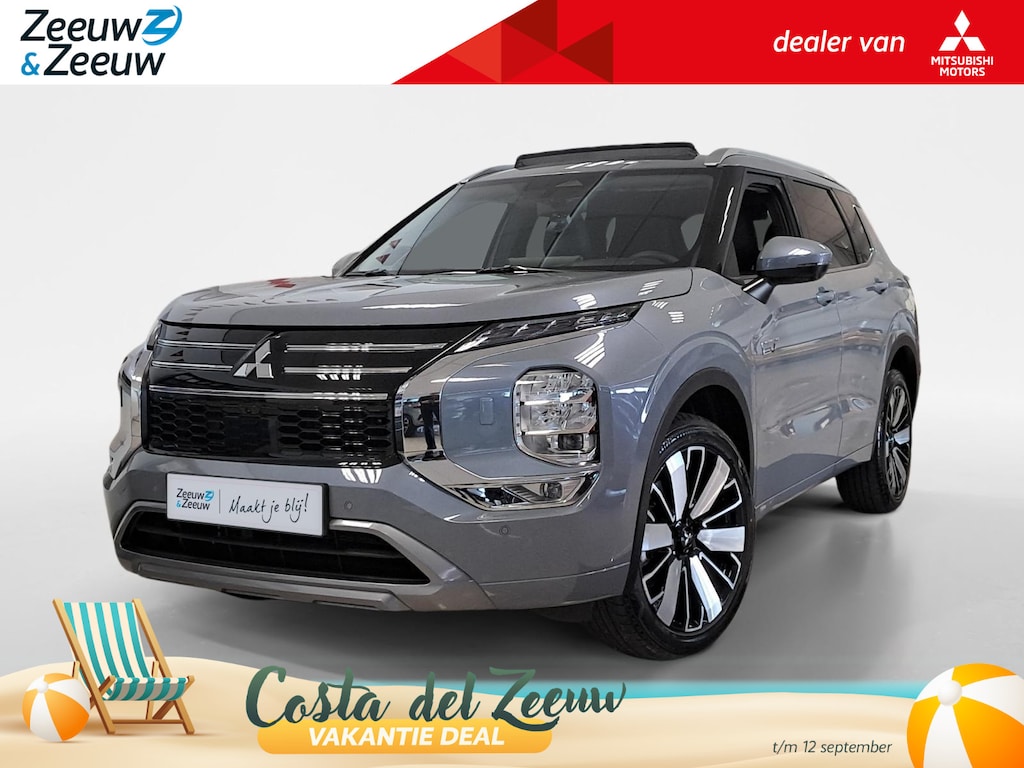 Mitsubishi Outlander 2.4 PHEV Instyle | 5.000 Voorraadkorting| Complete versie | Automatische achterklep | Stoel verwarming/ verkoeling | Schuif-kantel dak | 360 Camera |