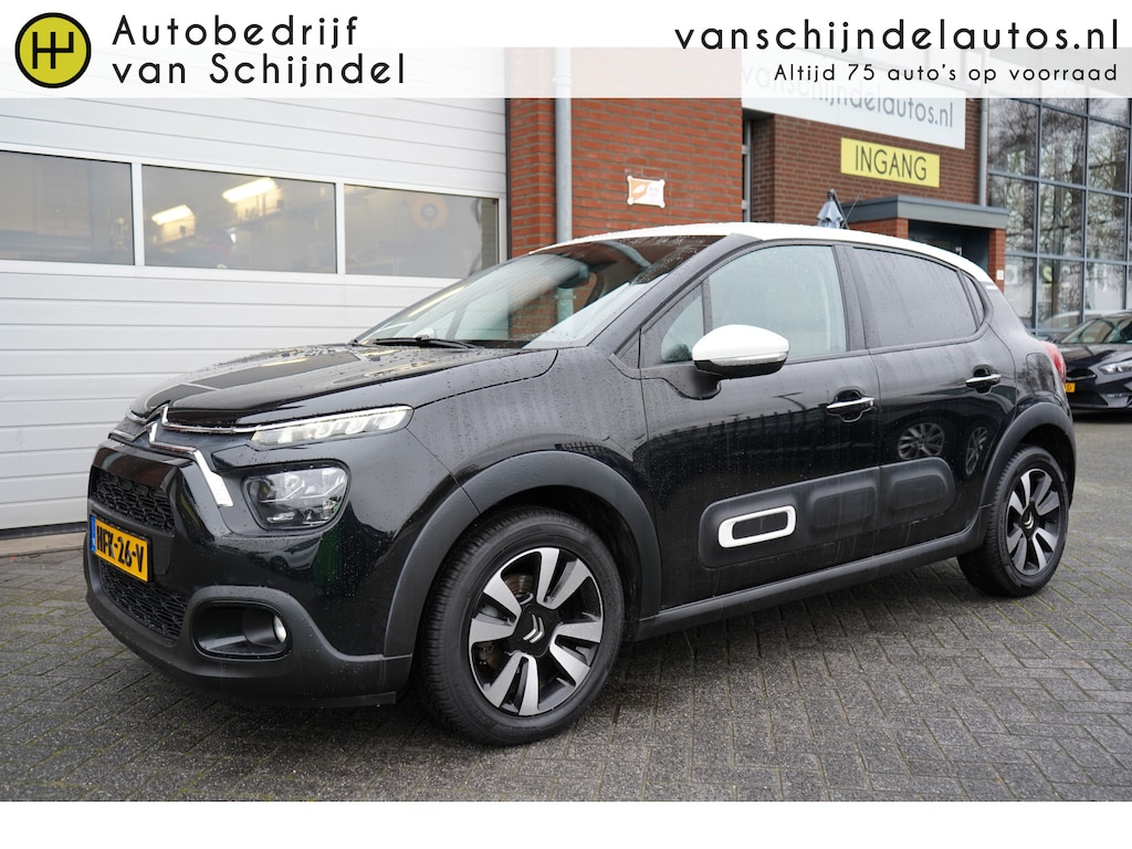 Citroën C3 1.2 PURETECH EAT6 110PK SHINE LUXE KEURIGE NETTE STAAT STOELVERWARMING ANDROID-APPLECARPLAY(NAVI) ECC AIRCO CRUISECONTROL PARKEERSENSOREN BLUETOOTH 4X ALL SEASON BANDEN ENZ...