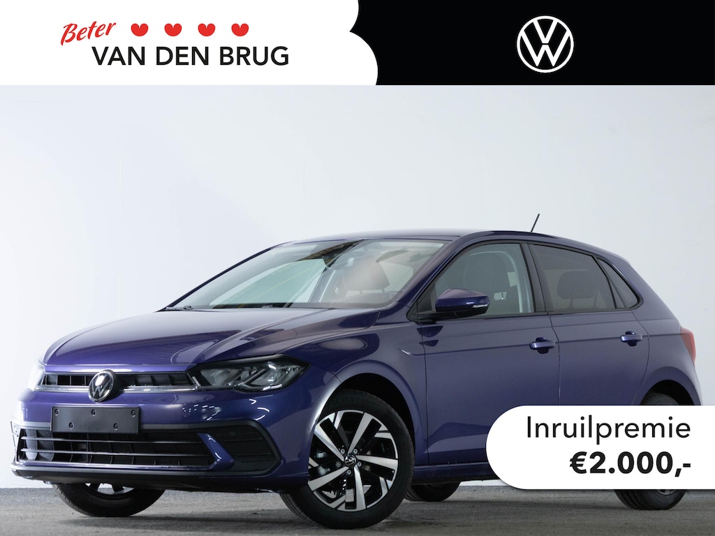 Volkswagen Polo Life Edition 1.0 TSI 95 PK | Achteruitrijcamera | Travel Assist | App Connect | Getinte ramen achter