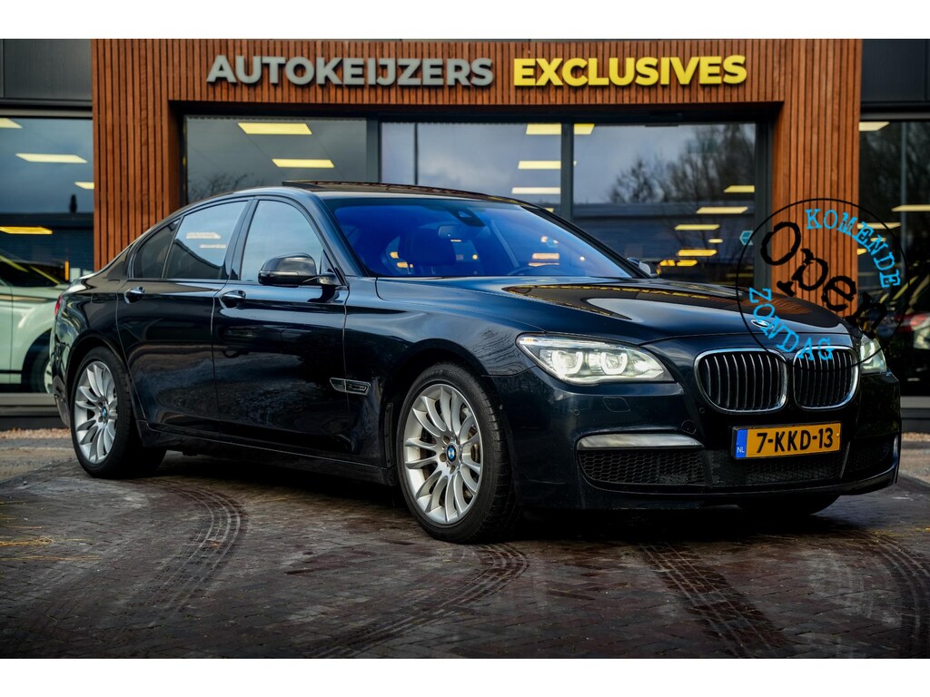 BMW 7-Serie 740i ActiveHybrid High Executive M Pakket Panodak Memory 360 Camera Dode Hoek Stoelverw. Leer