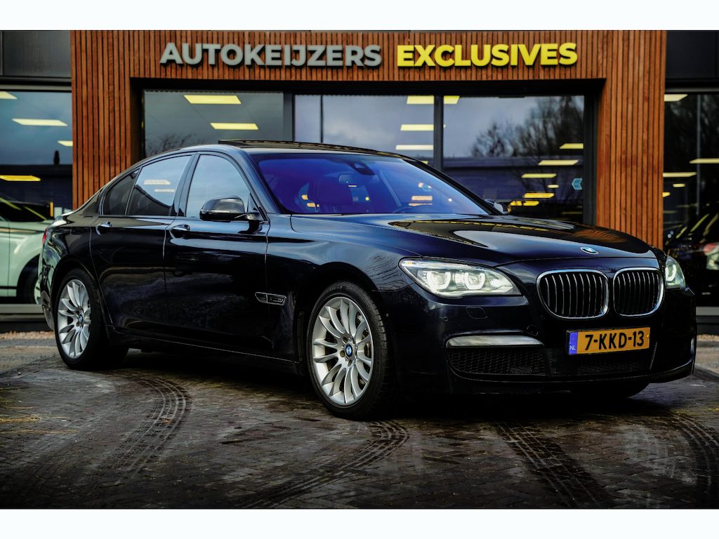 BMW 7-Serie 740i ActiveHybrid High Executive M Pakket Panodak Memory 360 Camera Dode Hoek Stoelverw. Leer