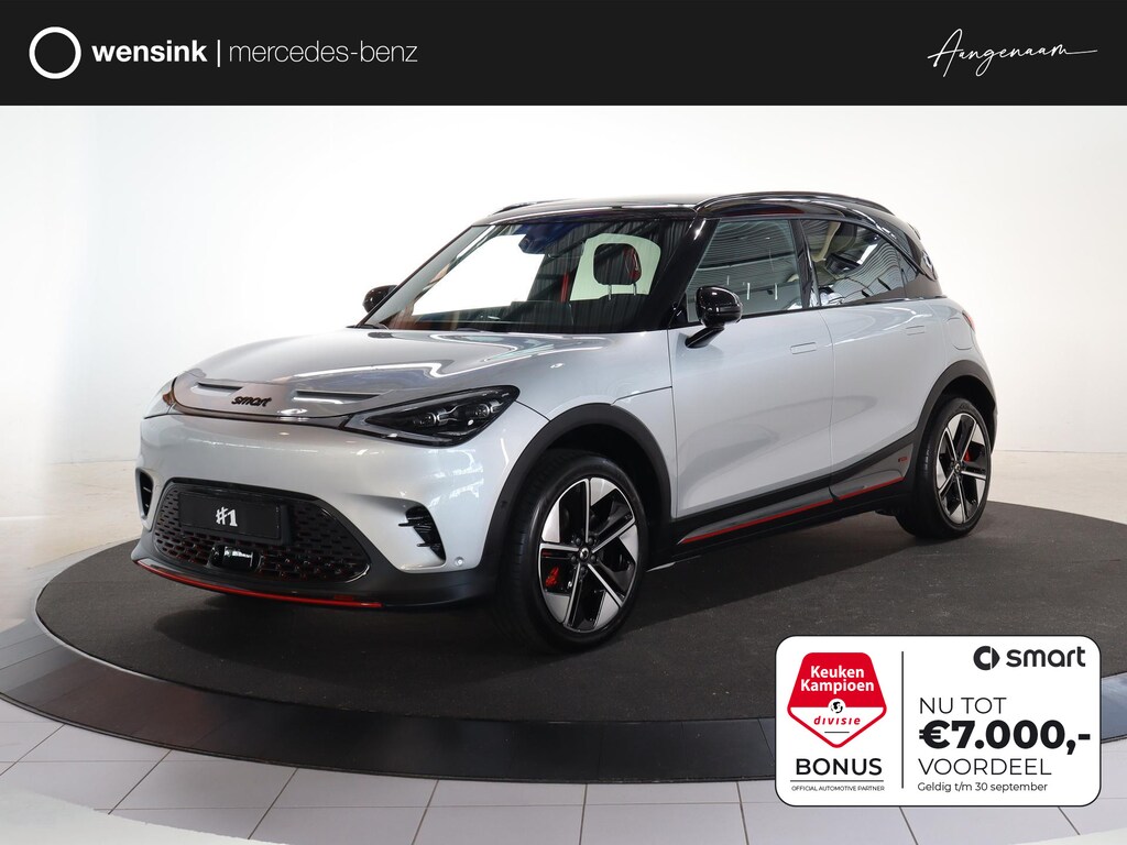 smart #1 BRABUS 66 kWh | Panoramadak | HUD | Keyless entry | 360 Camera | Memory | Drive Pilot | 428 PK! |