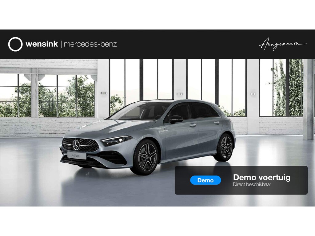 Mercedes-Benz A-klasse 250e Business Solution AMG | Night | Panoramaschuifdak | Stoelverwarming | Achteruitrijcamera |  MULTIBEAM LED |