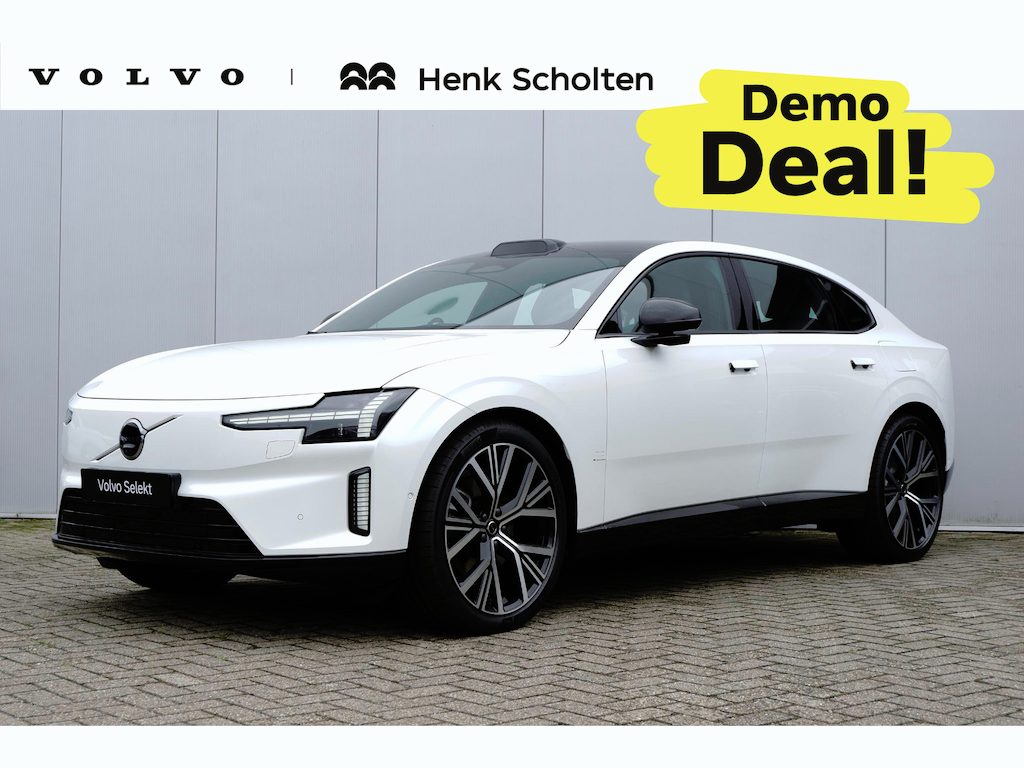 Volvo ES90 Single Motor Extended Range Ultra 92 kWh | Demo deal | Digitale binnenspiegel | Elektrochromatisch Panoramadak | Actieve luchtvering met FOUR-C | Chrome Pack | Hogeresolutie Pixel-Lampen | Bowers & Wilkins Audiosysteem | 22" 5-Y-spaaks Glossy Black Diamond Cut | 4-Zone Electronic Climate Control | Soft Close | 360°-camera met 3D-weergave | Volvo Guard Alarm | BLIS™ (Blind Spot Information System) | Elektrisch Verstelbare Stuurkolom | Head-up Display | Massagefunctie Voorstoelen | Voorstoelen Verwarmbaar | Achterbank Verwarmbaar | Stuurverwarming | Stoelventilatie