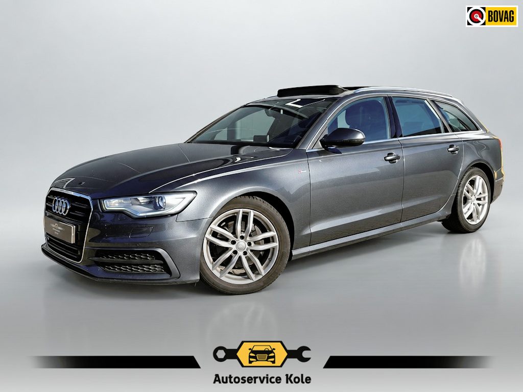 Audi A6 Avant 2.0 TFSI S-Line * AUTOMAAT * Panoramadak * Navigatiesysteem * Stoelverwarming *