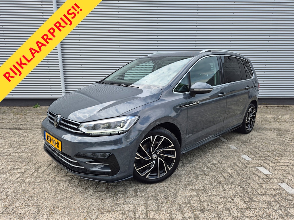 Volkswagen Touran 1.5 TSI R-Line Exclusive 7p,afn.Trekhaak,Navigatie,parkeersensoren/Camera,stoelverwarming,