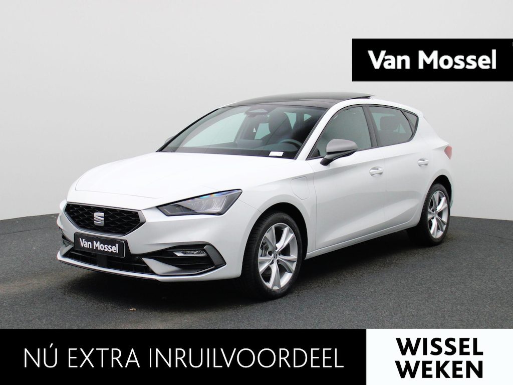 SEAT Leon 1.5 TSI e-Hybrid FR Business Automaat | LED Koplampen | Navigatie | Climate Control | Apple Carplay/Android Auto | Panoramadak | Achteruitrijcamera | Adaptive Cruise Control | Parkeersensoren | Privacy Glass | Virtual Cockpit | Direct leverbaar! |