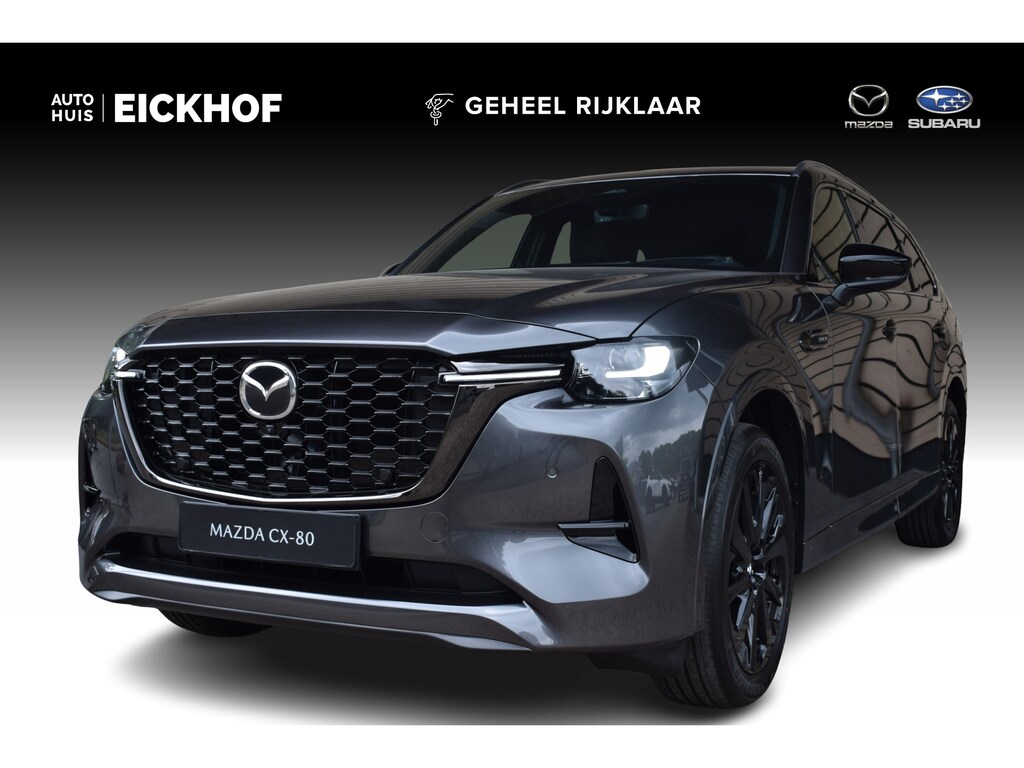 Mazda CX-80 2.5 e-SkyActiv PHEV Homura Plus - € 6.000,- Voorraad Korting- 2026
