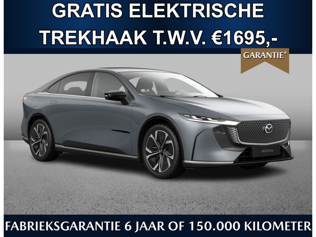 Mazda 6e Takumi Business Edition 68.8 kWh | Gratis elektr. trekhaak t.w.v. €1695,- | Private Lease v.a. €613,-* | Direct leverbaar | Tot 479km range | 165kW snelladen