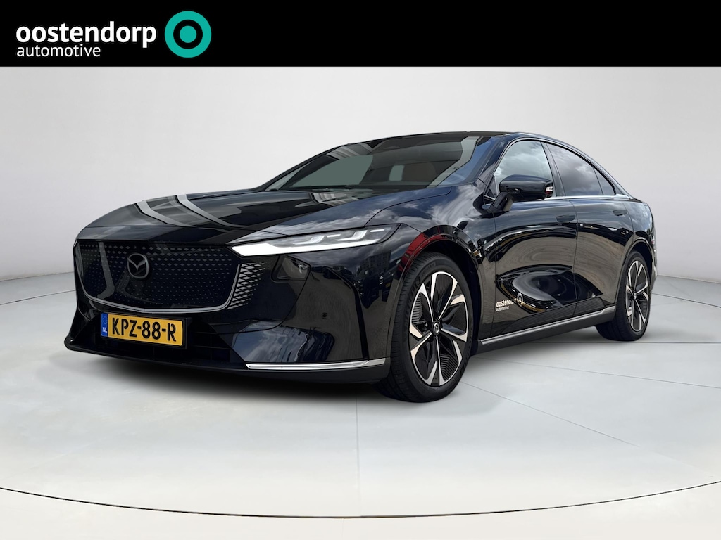 Mazda 6e Takumi Plus Business Edition Long Range 80 kWh | 1.000,- Jubileum korting! | Stoelverwarming/verkoeling | Stuurverwarming | Panoramadak | Adaptive cruise-control | Tan-nappa leder interieur | 360-Camera | SONY-premium audiosysteem |