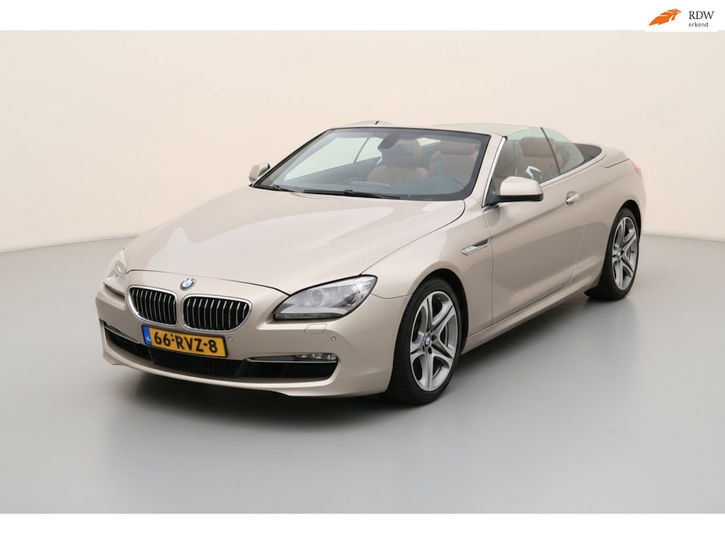 BMW 6-Serie Cabrio 640i High Executive DEALER OND. NL-AUTO NAP!