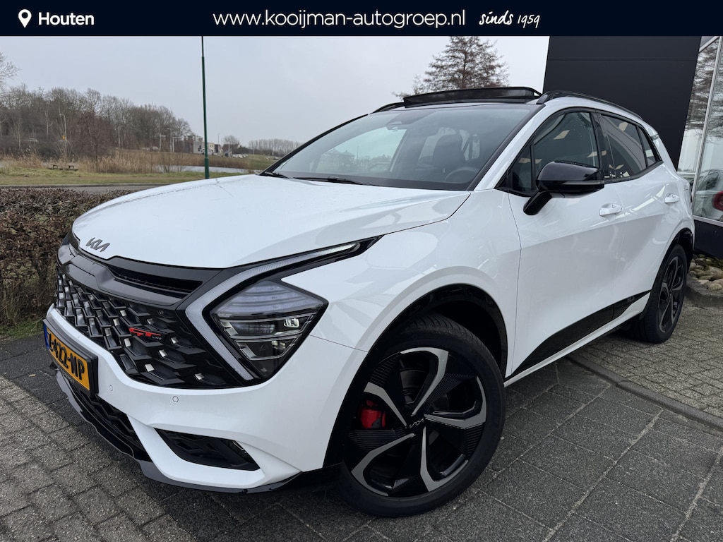 Kia Sportage 1.6 T-GDi Plug-in Hybrid AWD GT-Line Unieke Velgen, Afneembare trekhaak, Zwart afgewerkt, BTW-Auto, Schuif/Kanteldak, Enz...