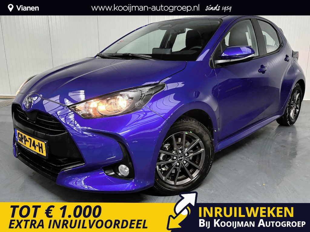 Toyota Yaris 1.5 Hybrid 115 Active NIEUW MODEL, Draadloze carplay, LM velgen, 1e eigenaar NL Auto slechts 9011km!