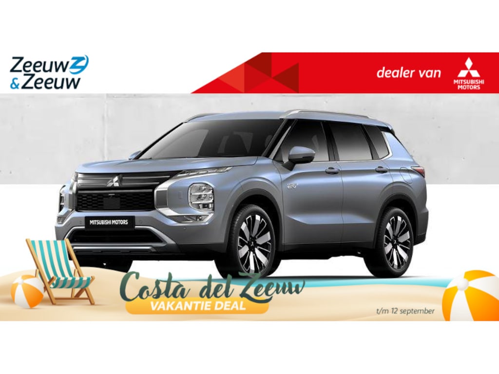 Mitsubishi Outlander 2.4 PHEV Instyle € 5.000 euro korting eigen voorraad| 8 jaar garantie| Snel leverbaar | Totaalprijs op is op. MY26