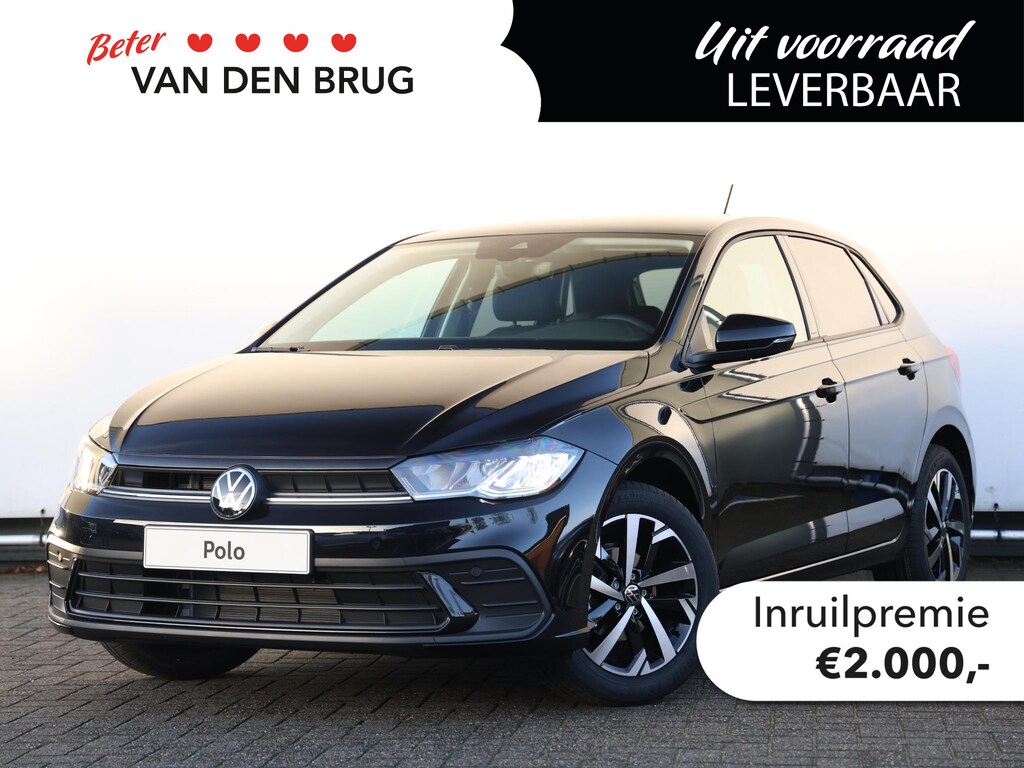 Volkswagen Polo Life Edition 1.0 TSI 95 PK | Camera | Airco | App connect | 16" velgen |