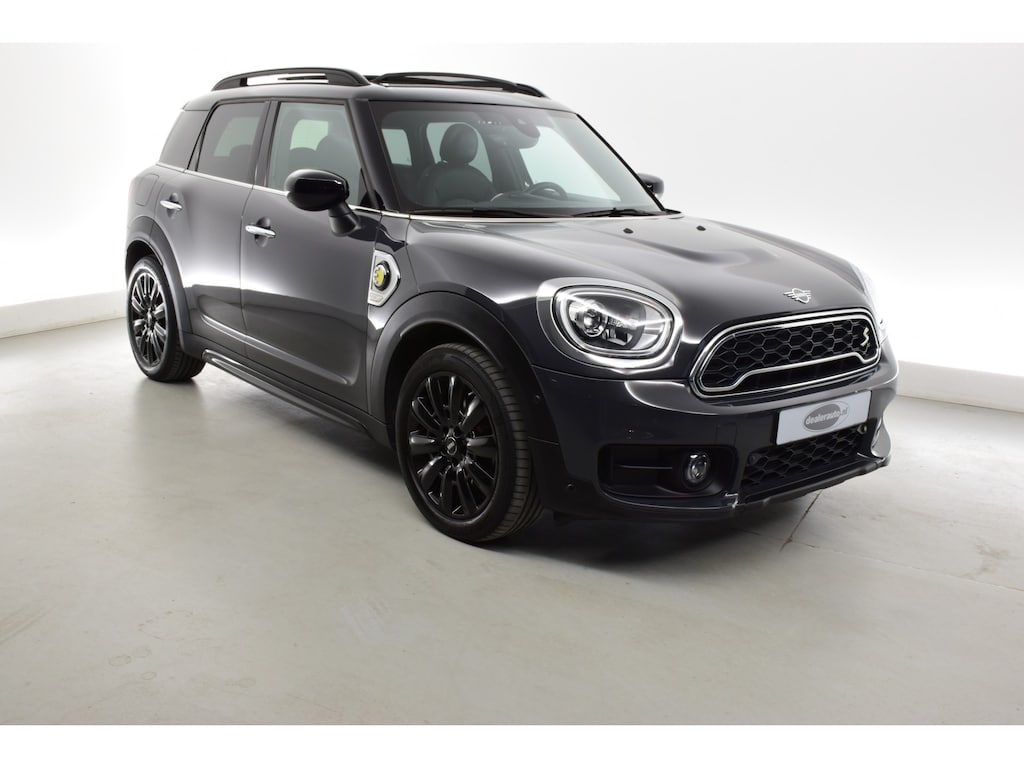 MINI Countryman 2.0 Cooper SE ALL4-PANORAMA-LEDER-HARMANKARDON-CAMERA , schuifdak/ pano, stoelverwarming, elec stoelverst met geheugen, elec koffersluiting, privacyglas, Harman Kardon, cruise, lederbekleding, keyless entry, camera achter, pdc