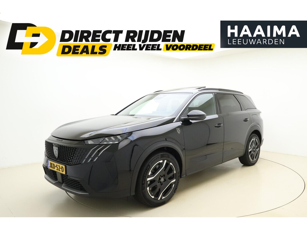 Peugeot 5008 1.6 Plug-in Hybrid GT 195 PK | Automaat | Lederen bekleding | Panoramisch schuifdak Pack | Mistral Executive Interior (GT) | 360 vision & Drive Assist Plus Pack (GT) | Demo