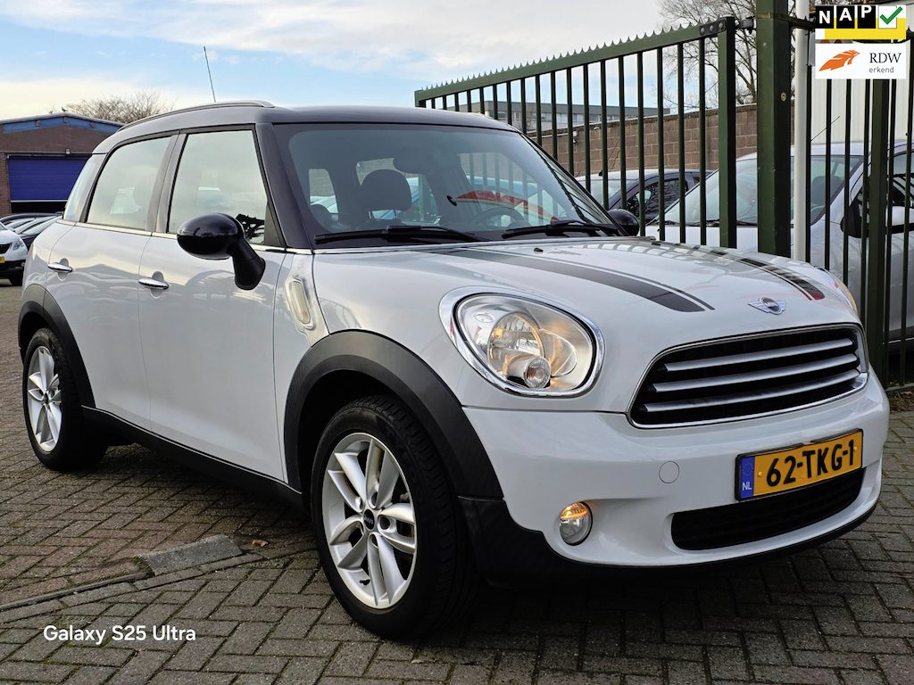 MINI Countryman Mini 1.6 Cooper Business Line Zeer netjes dealer onderhouden airco cruis control parkeer sensor