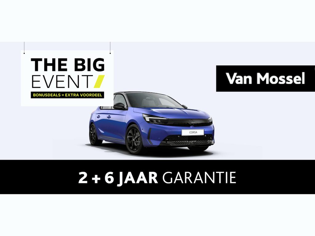 Opel Corsa-e Electric Edition 50 kWh | THE BIG EVENT | NU TE BESTELLEN | TOT 8 JAAR GARANTIE | KORTING TOT € 3.000,- + GRATIS KLEUR