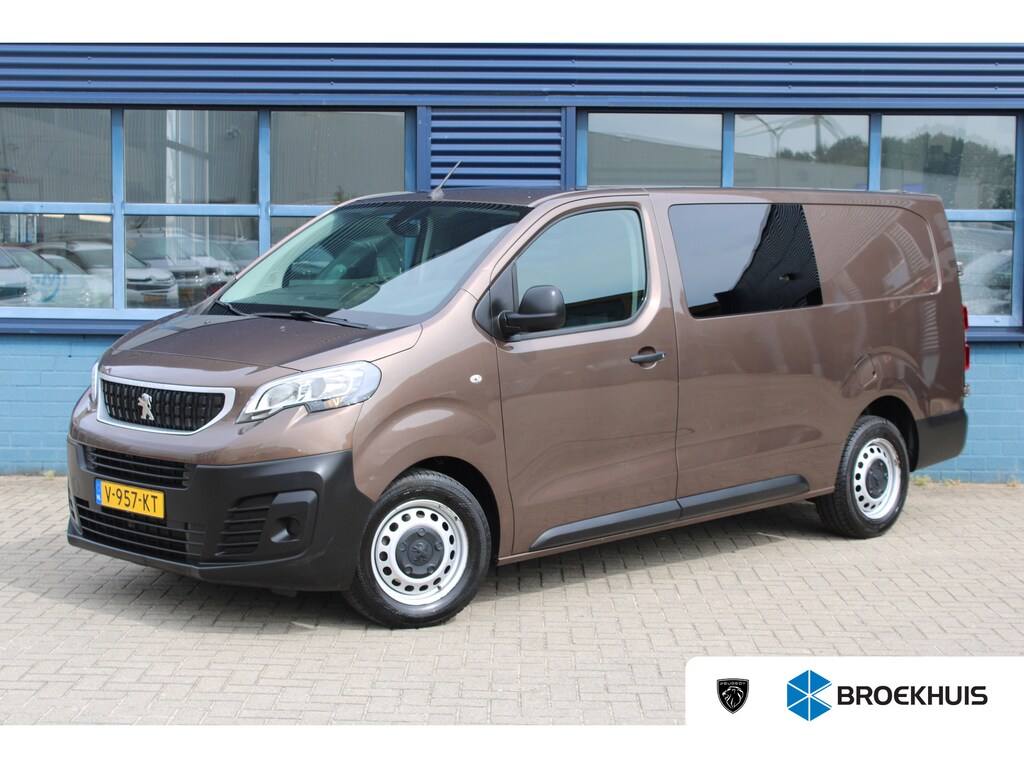 Peugeot Expert L3 2.0 BlueHDI 120 PK | DUBBELE CABINE | TREKHAAK | SENSOREN | 7,9% FINANCIAL LEASE |