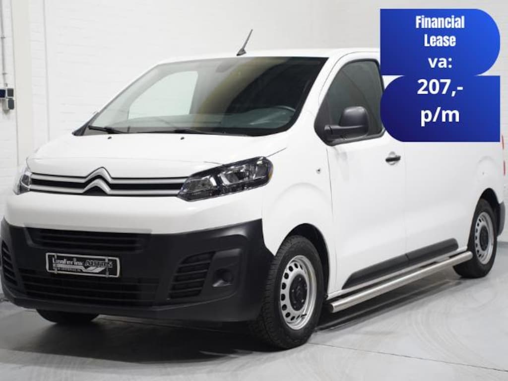 Citroën Jumpy 1.5 HDI 120 pk L2H1 Navi, Airco, Cruise Control Laadruimte Pakket, PDC achter, Sidebars, 3-Zits