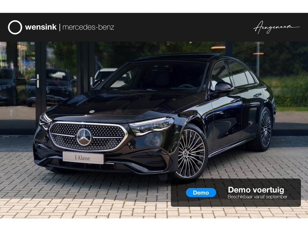 Mercedes-Benz E-klasse 300e Sport Edition | Panoramaschuifdak | Premium plus | Superscreen | Nightpakket | Burmester | Stoelventilatie | Rijassistentiepakket Plus | Head-up display | DISTRONIC |