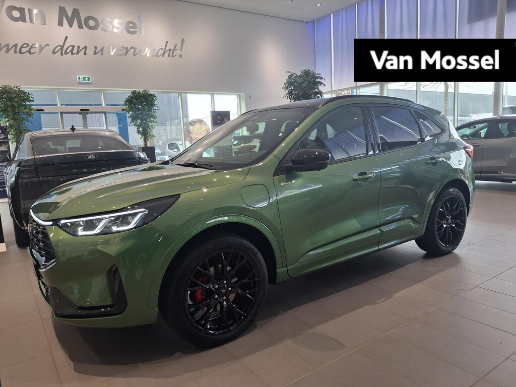 Ford Kuga 2.5 PHEV ST-Line X TE BESTELLEN | ELEKTRISCH WEGKLAPBARE TREKHAAK | PANORAMADAK | HEAD-UP DISPLAY | STOEL, STUUR EN VOORRUITVERWARMING | ADAPTIVE CRUISE CONTROL | BLACK PACKAGE | 20 INCH VELGEN | ADAPTIEVE MATRIX LED KOPLAMPEN |