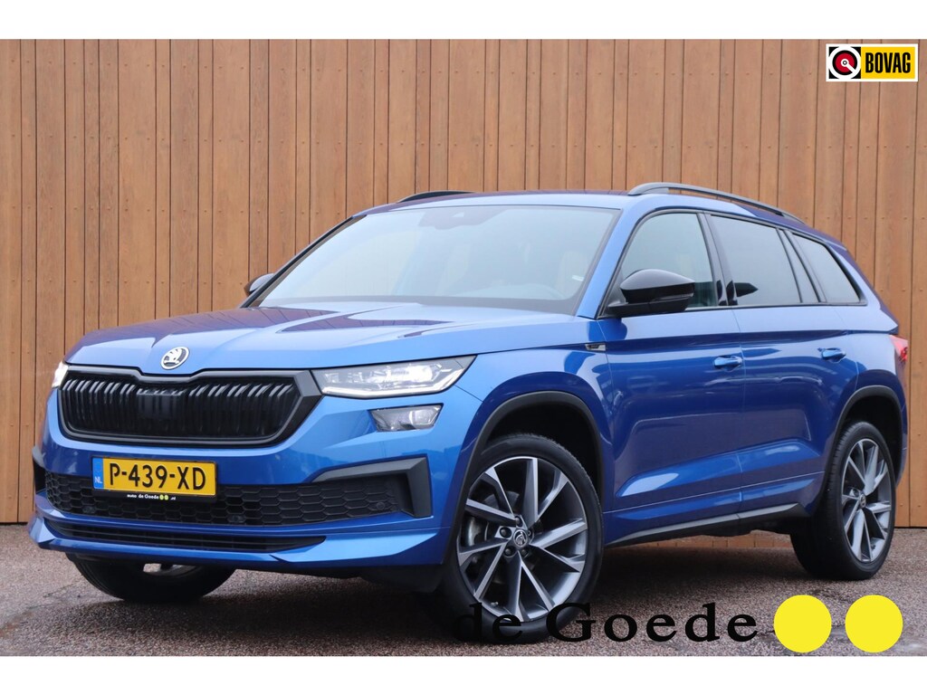 Skoda Kodiaq 1.5 TSI Sportline Bus. Org.NL el.klep stuur+stoelverw camera 20"
