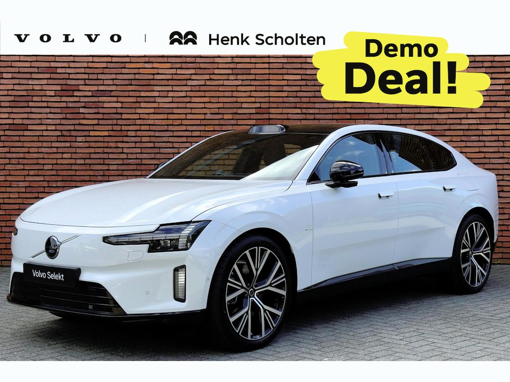 Volvo ES90 Single Motor Extended Range Ultra 92 kWh | Demo Deal | Luchtvering | Elektrochromatisch panoramadak | Geventileerde voor- en achterstoelen | Premium audio by Bowers & Wilkins | Pilot assist | 22 inch. lichtmetalen velgen | Stoel- /stuurwielverwarming | Verwarmde achterbank