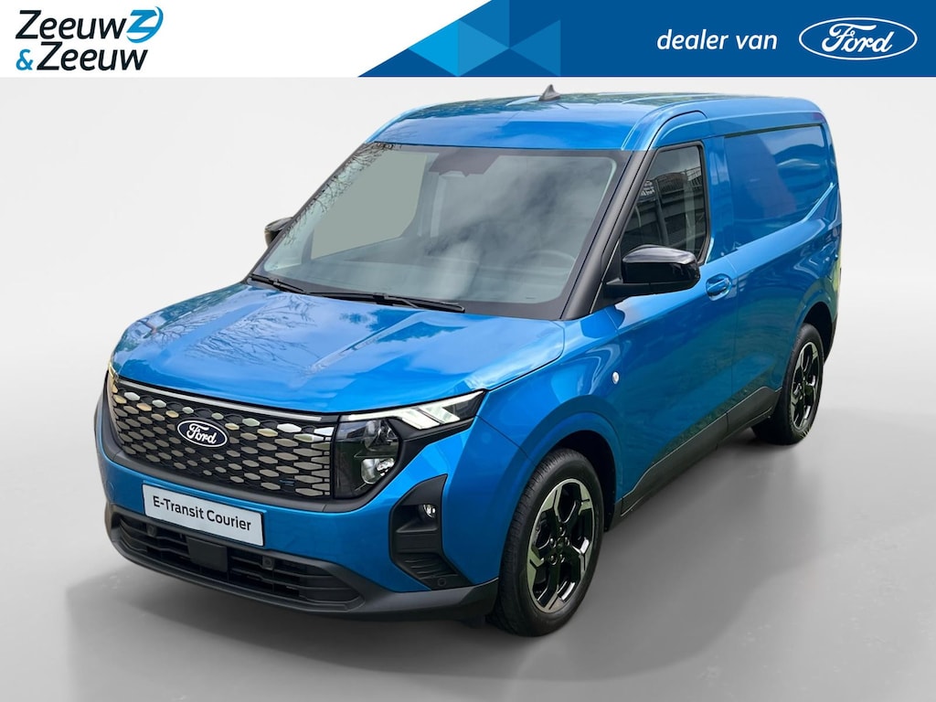 Ford Transit Courier E-Transit Limited 44 kWh 136 pk DIRECT LEVERBAAR, BINNNEN 1 DAG OPHALEN! | Navigatie | Trekhaak | Achteruitrijcamera | 100% Elektrisch | Achteruitrijcamera | Winter Pack
